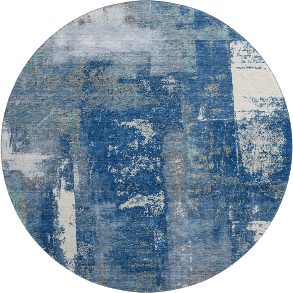Mayfield AMF1984 Navy 8' x 8' Rug