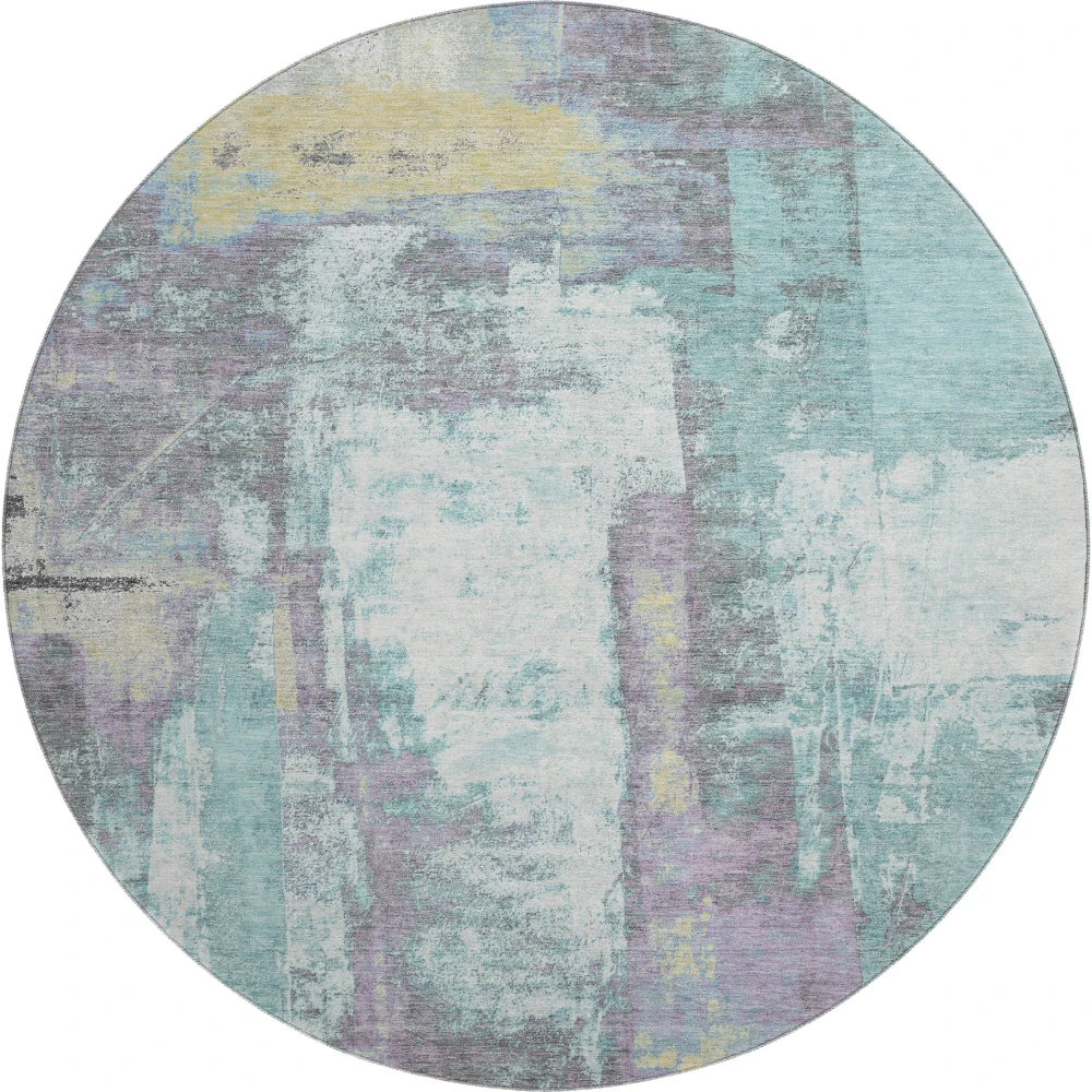 Mayfield AMF1984 Teal 8' x 8' Rug