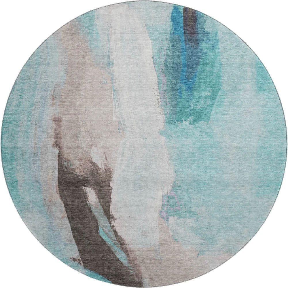 Mayfield AMF1987 Teal 8' x 8' Rug