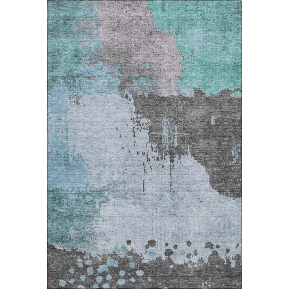 Mayfield AMF1994 Teal 3' x 5' Rug