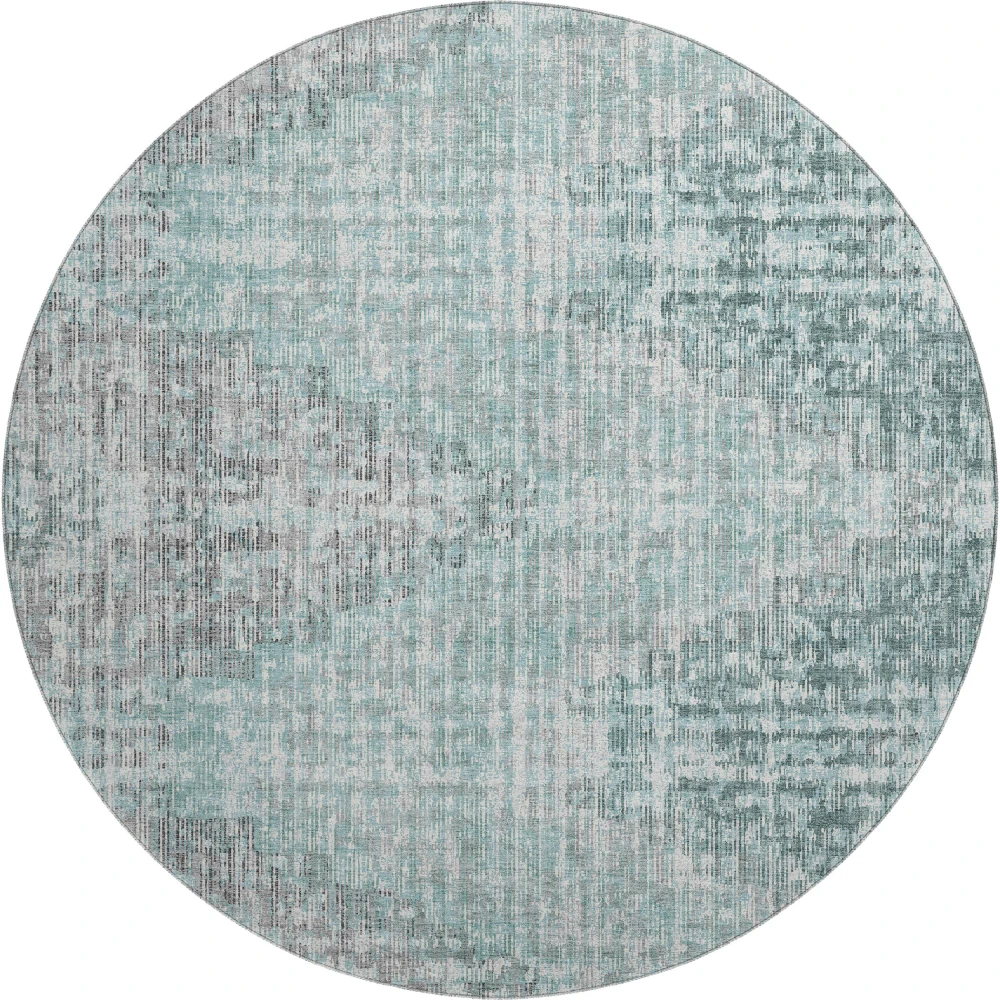 Mayfield AMF1996 Teal 8' x 8' Rug