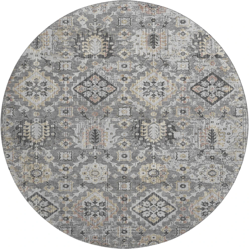 Mayfield AMF1998 Gray 8' x 8' Rug