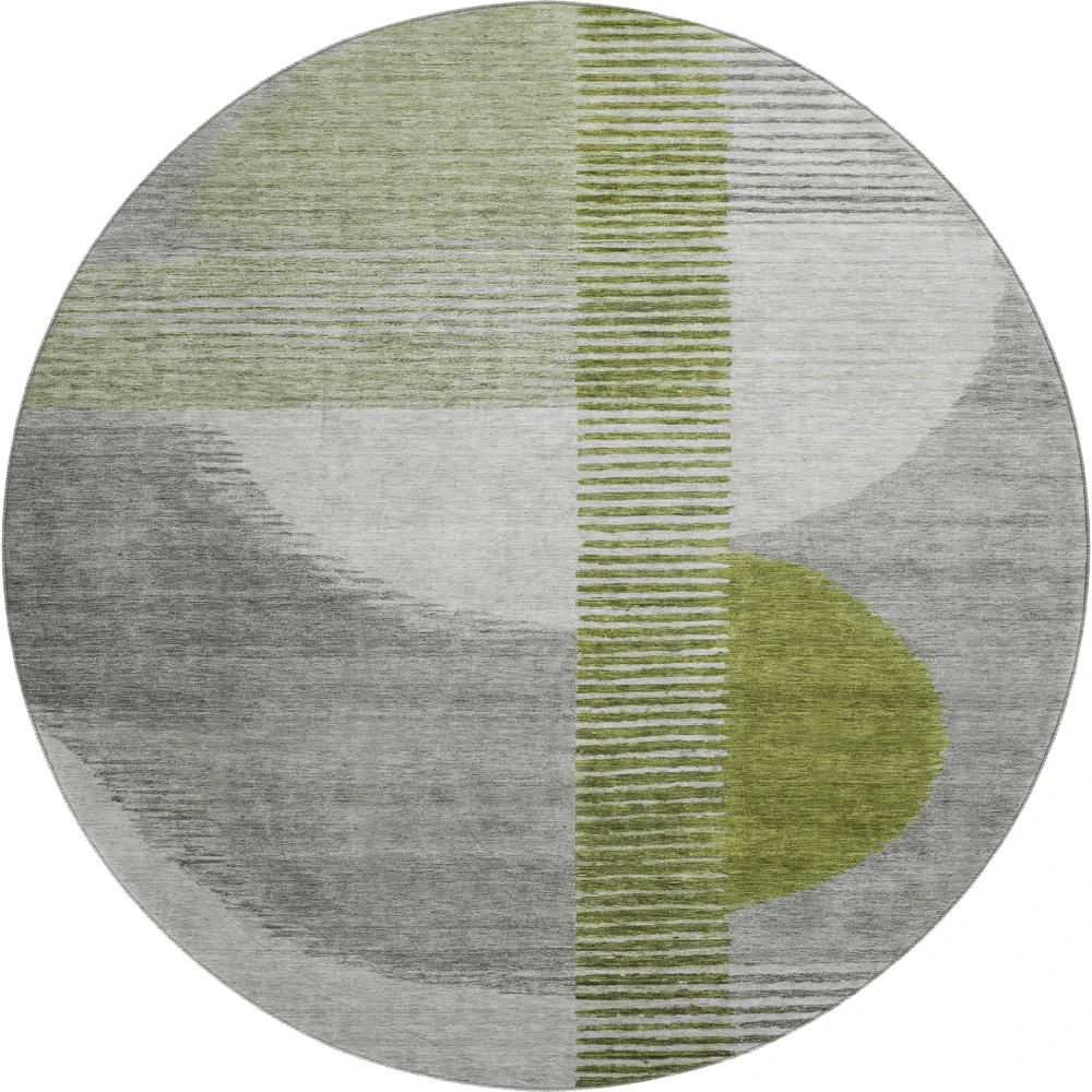 Mayfield AMF2001 Olive 8' x 8' Rug