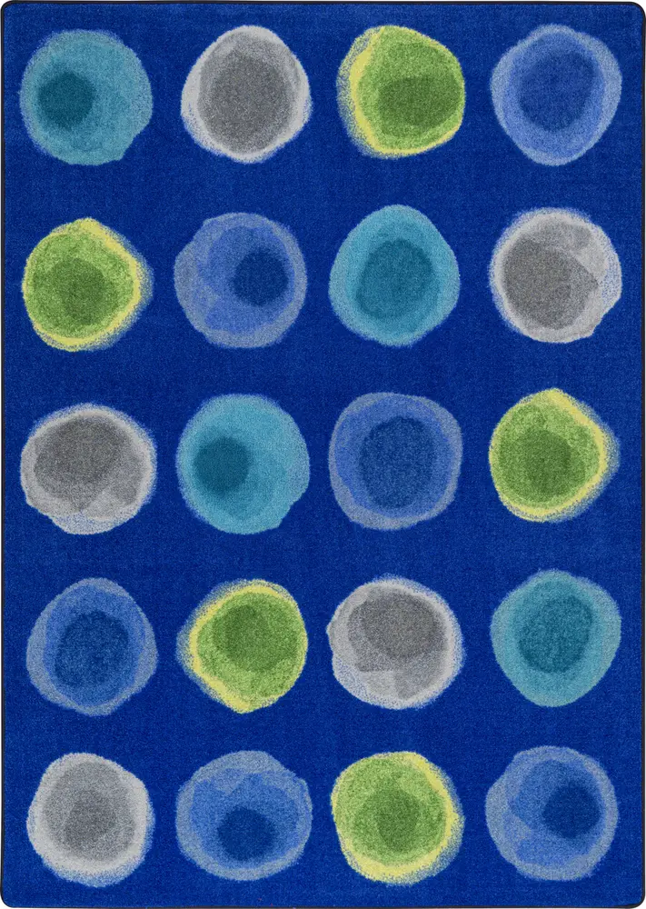 Kid Essentials Watercolor Spots 5'4