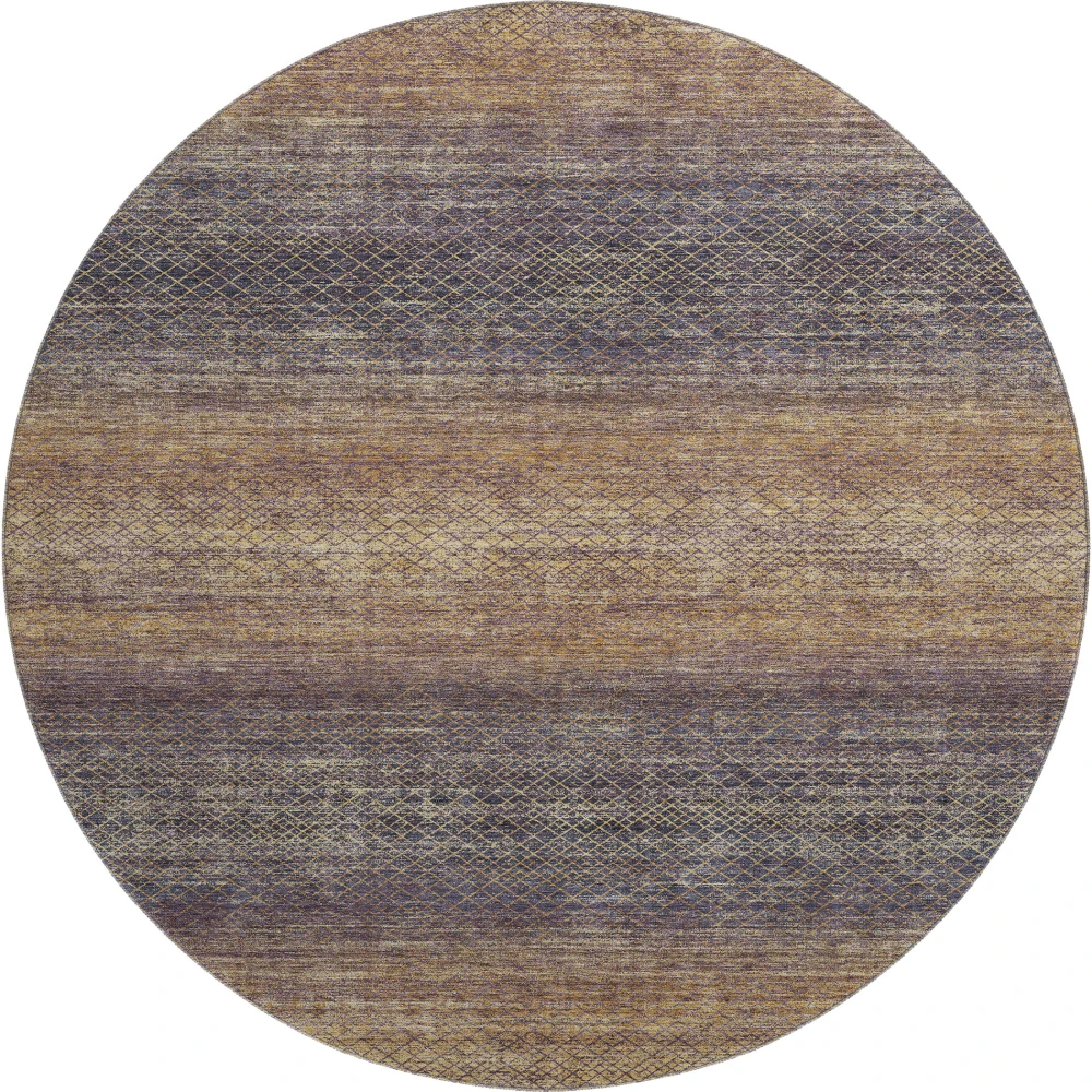 Mayfield AMF2005 Eggplant 8' x 8' Rug