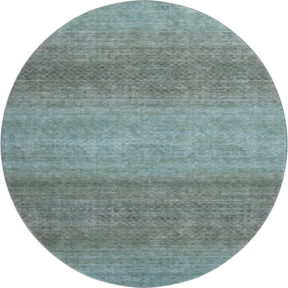 Mayfield AMF2005 Teal 8' x 8' Rug