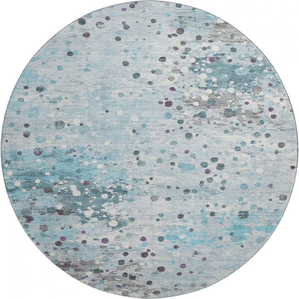 Mayfield AMF2007 Teal 8' x 8' Rug