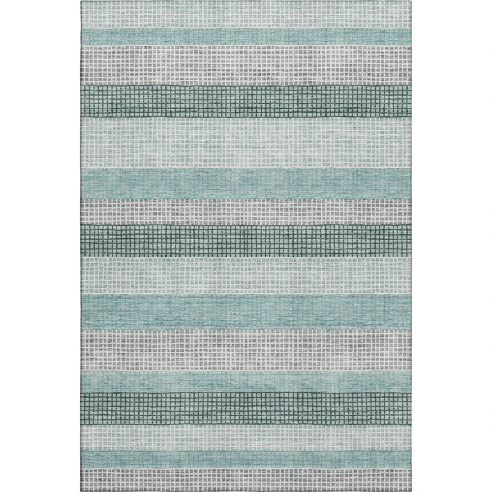 Mayfield AMF2008 Teal 3' x 5' Rug
