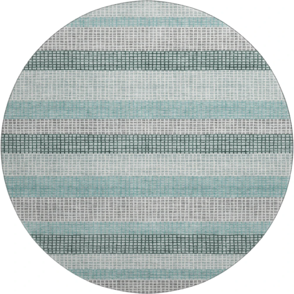 Mayfield AMF2008 Teal 8' x 8' Rug