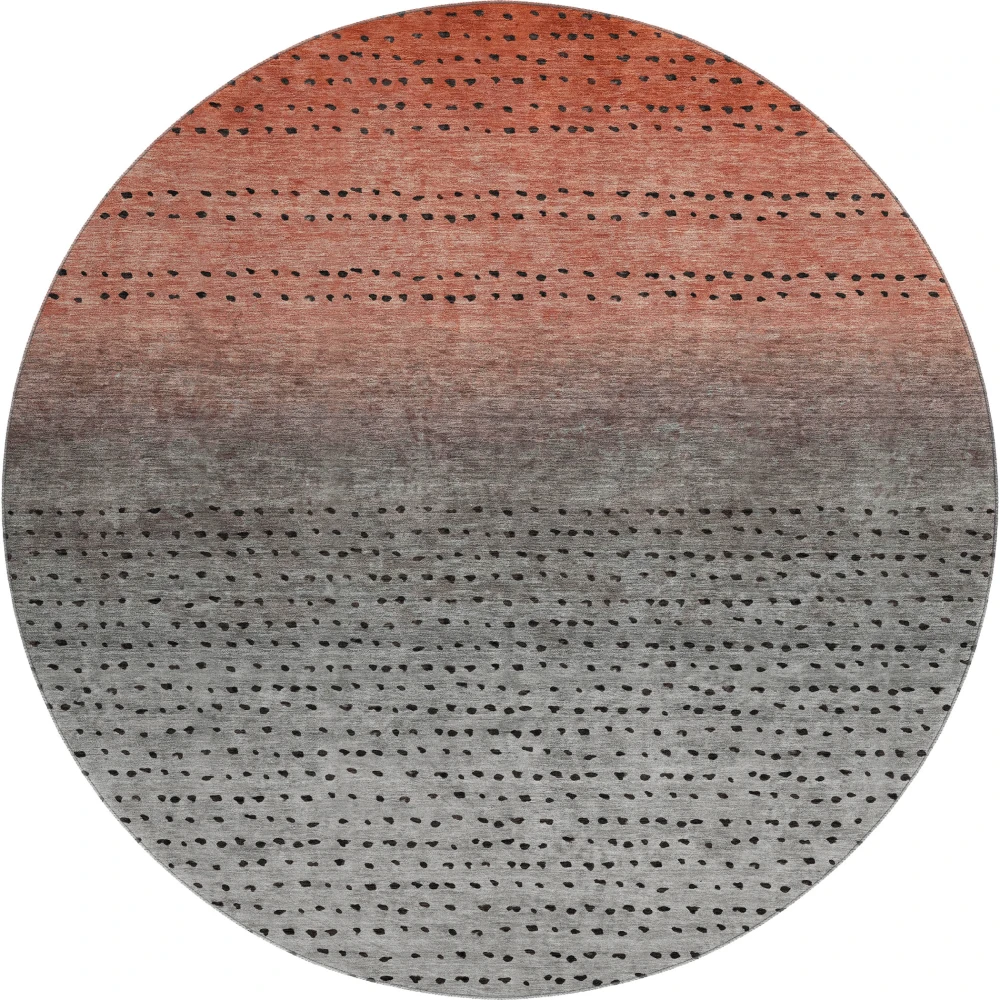 Mayfield AMF2009 Paprika 8' x 8' Rug