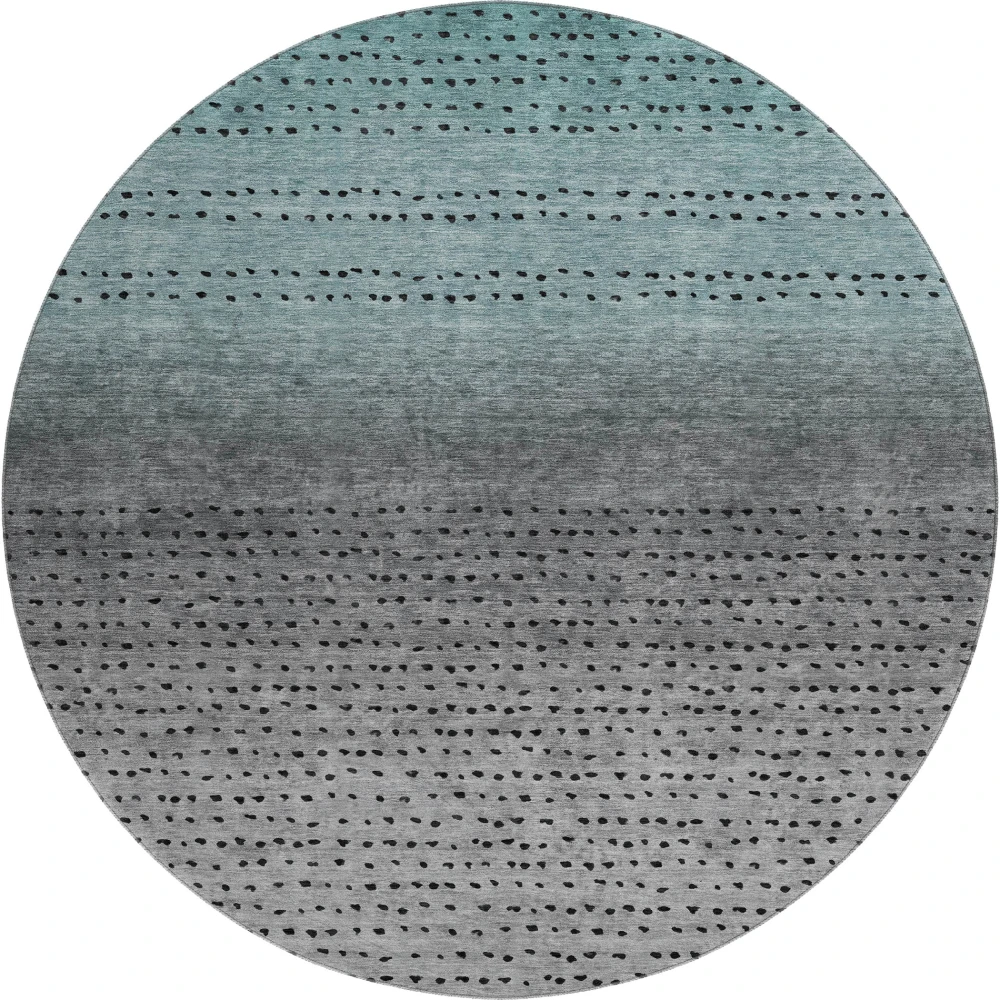 Mayfield AMF2009 Teal 8' x 8' Rug