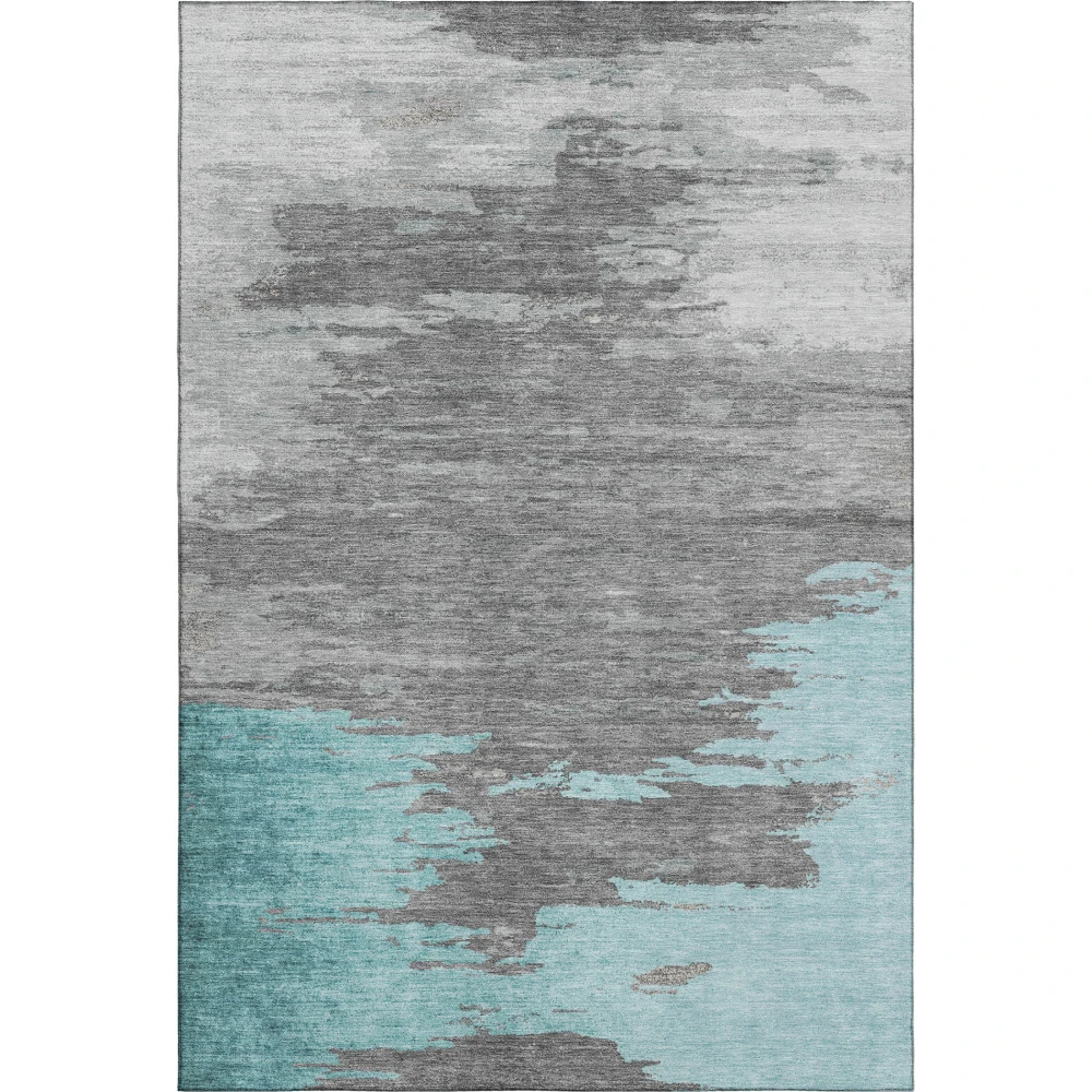 Mayfield AMF2010 Teal 3' x 5' Rug