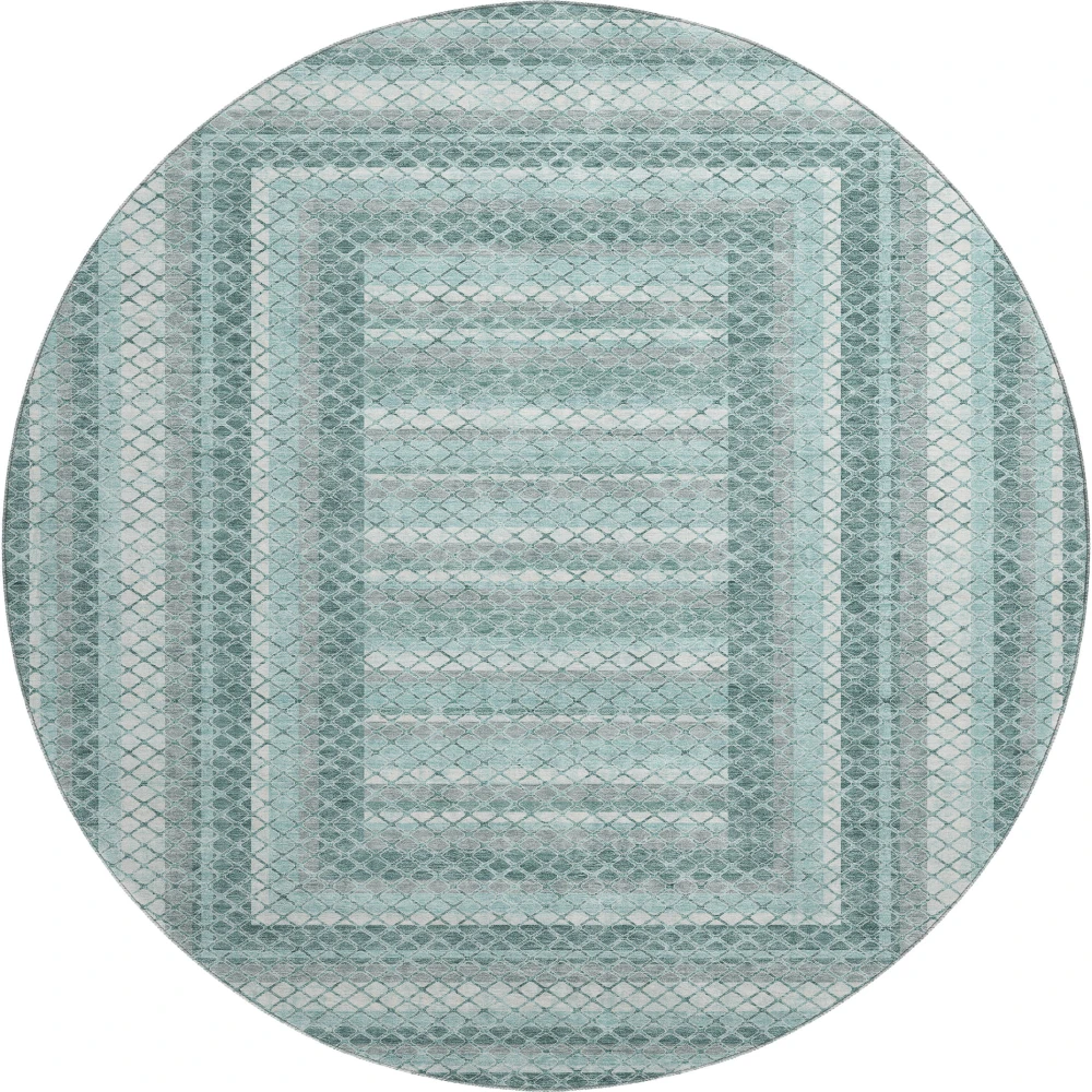 Mayfield AMF2011 Teal 8' x 8' Rug