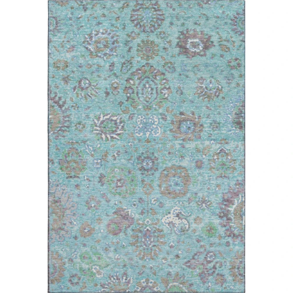 Mayfield AMF2013 Teal 3' x 5' Rug