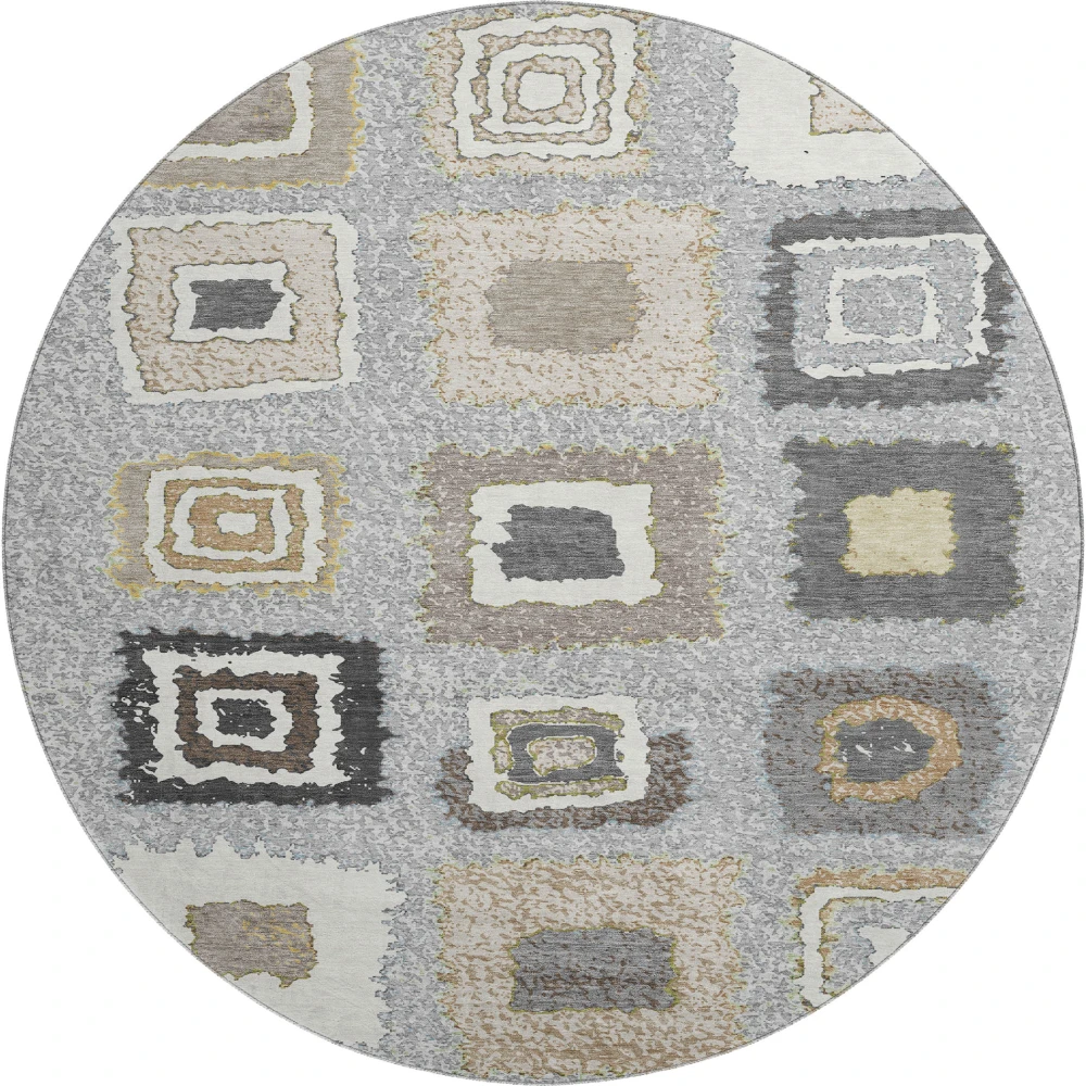 Mayfield AMF2014 Gray 8' x 8' Rug