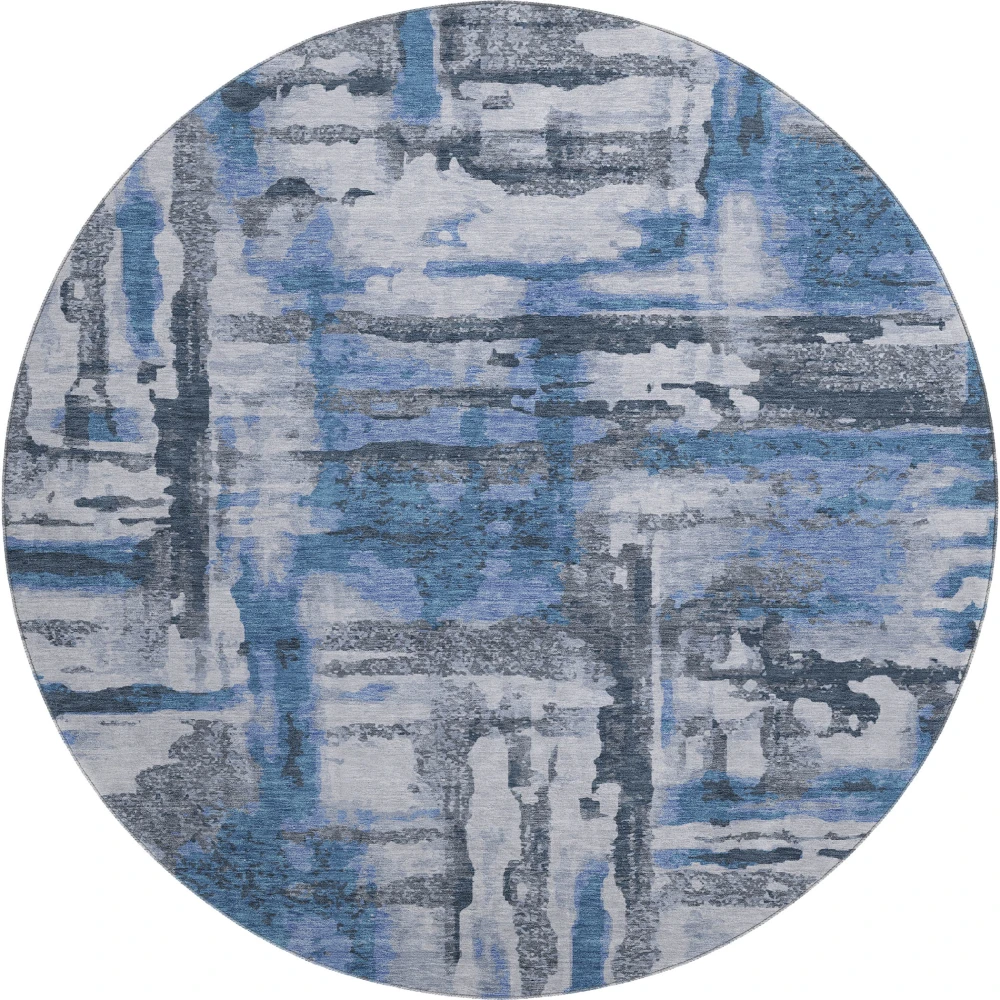 Mayfield AMF2015 Blue 8' x 8' Rug