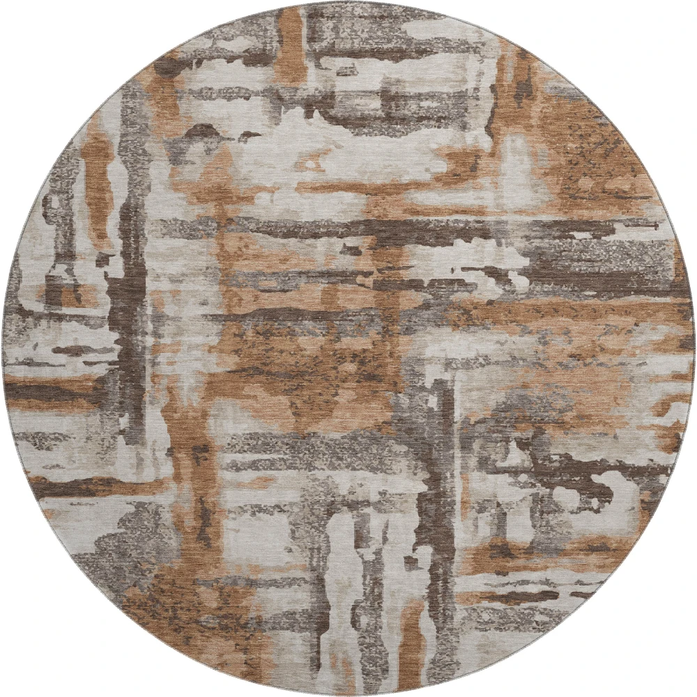 Mayfield AMF2015 Paprika 8' x 8' Rug