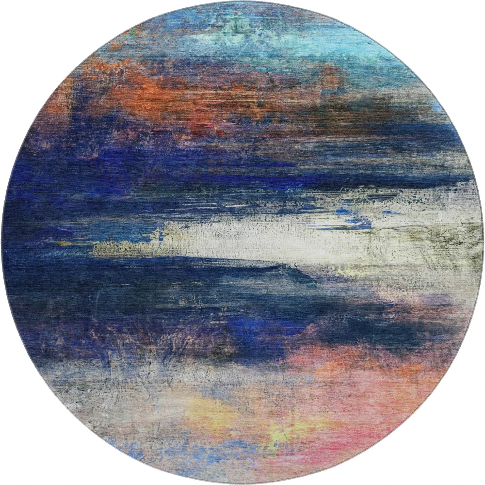 Mayfield AMF2016 Blue 8' x 8' Rug