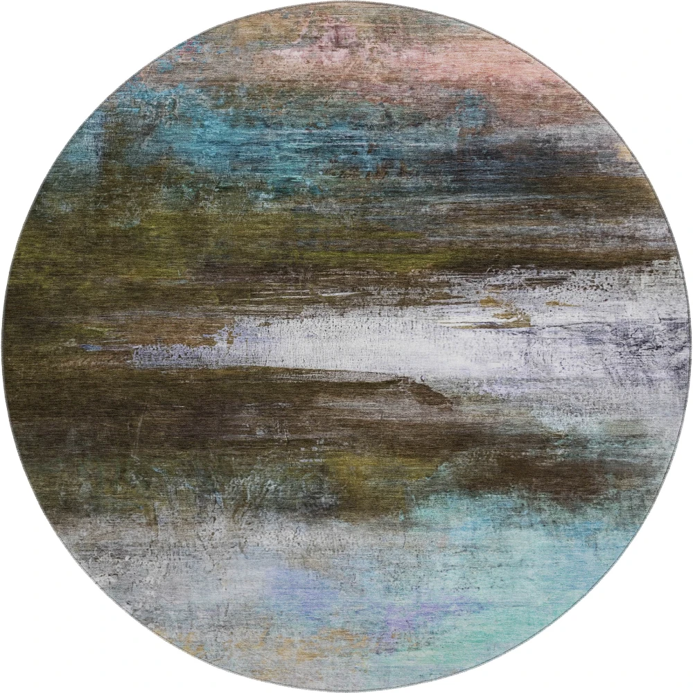 Mayfield AMF2016 Brown 8' x 8' Rug