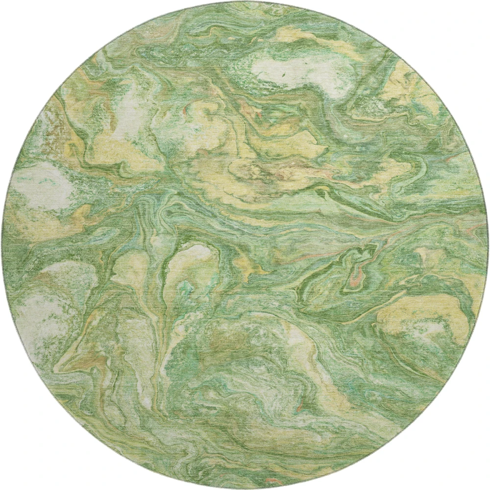 Mayfield AMF2017 Green 8' x 8' Rug