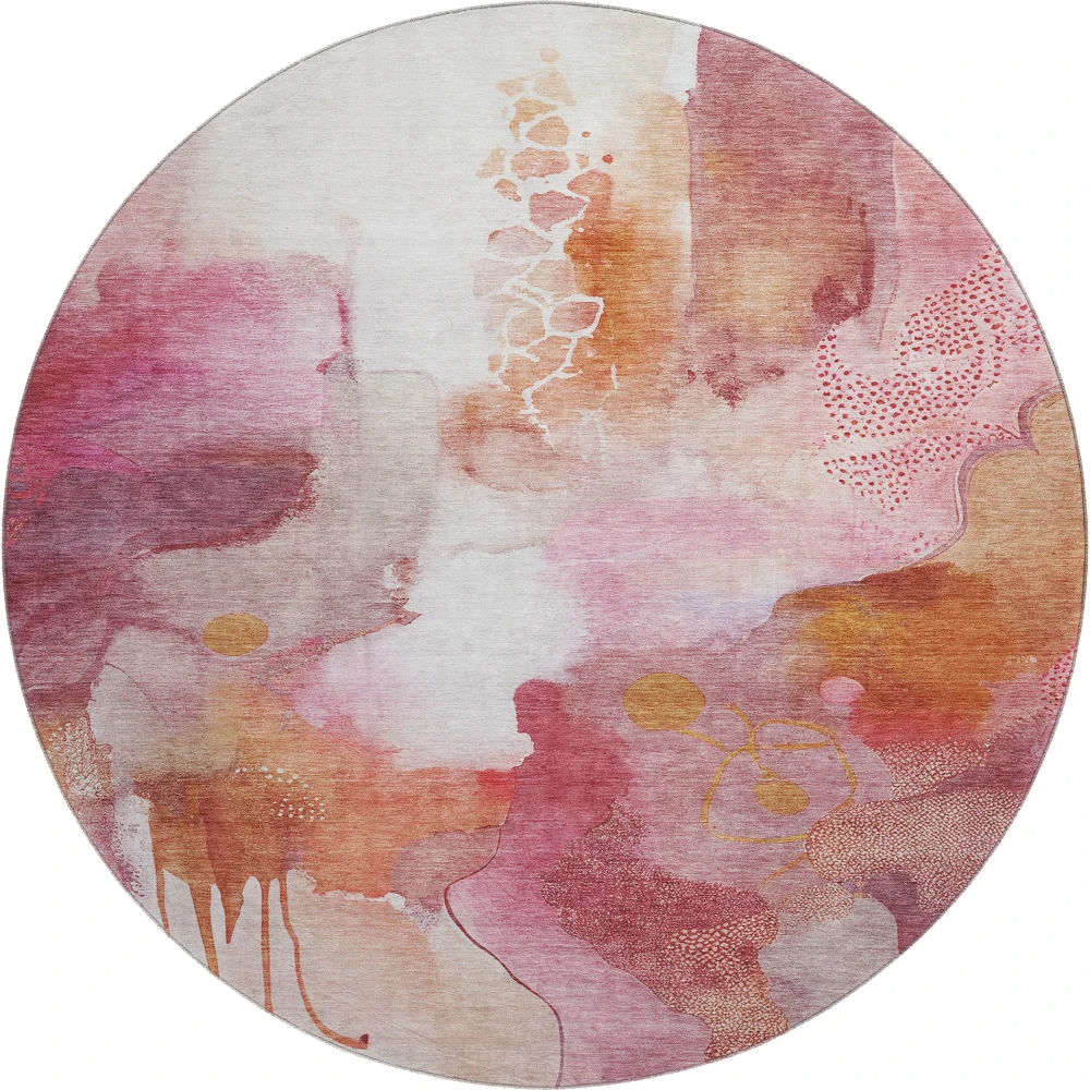 Mayfield AMF2019 Pink 8' x 8' Rug