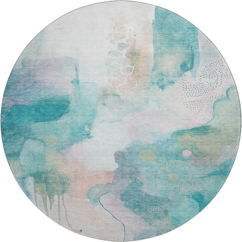 Mayfield AMF2019 Turquoise 8' x 8' Rug