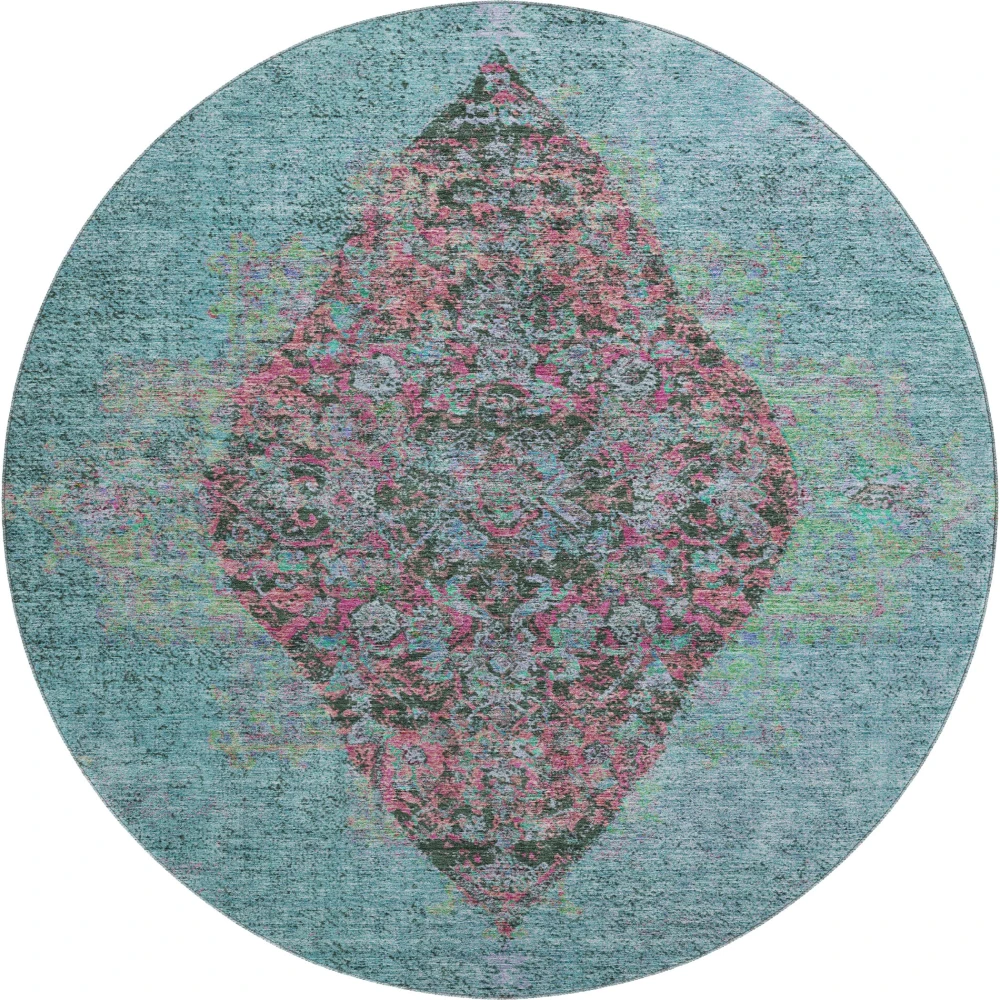 Mayfield AMF2021 Aqua 8' x 8' Rug