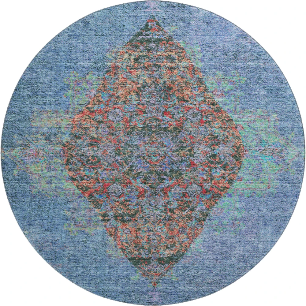 Mayfield AMF2021 Blue 8' x 8' Rug