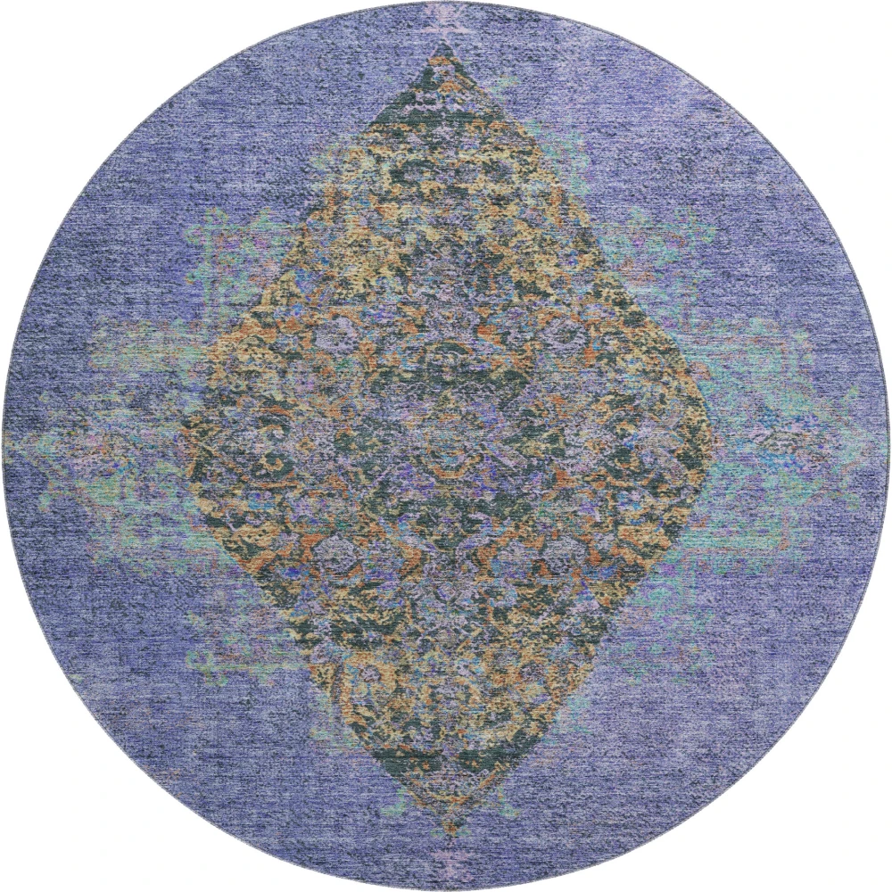 Mayfield AMF2021 Purple 8' x 8' Rug