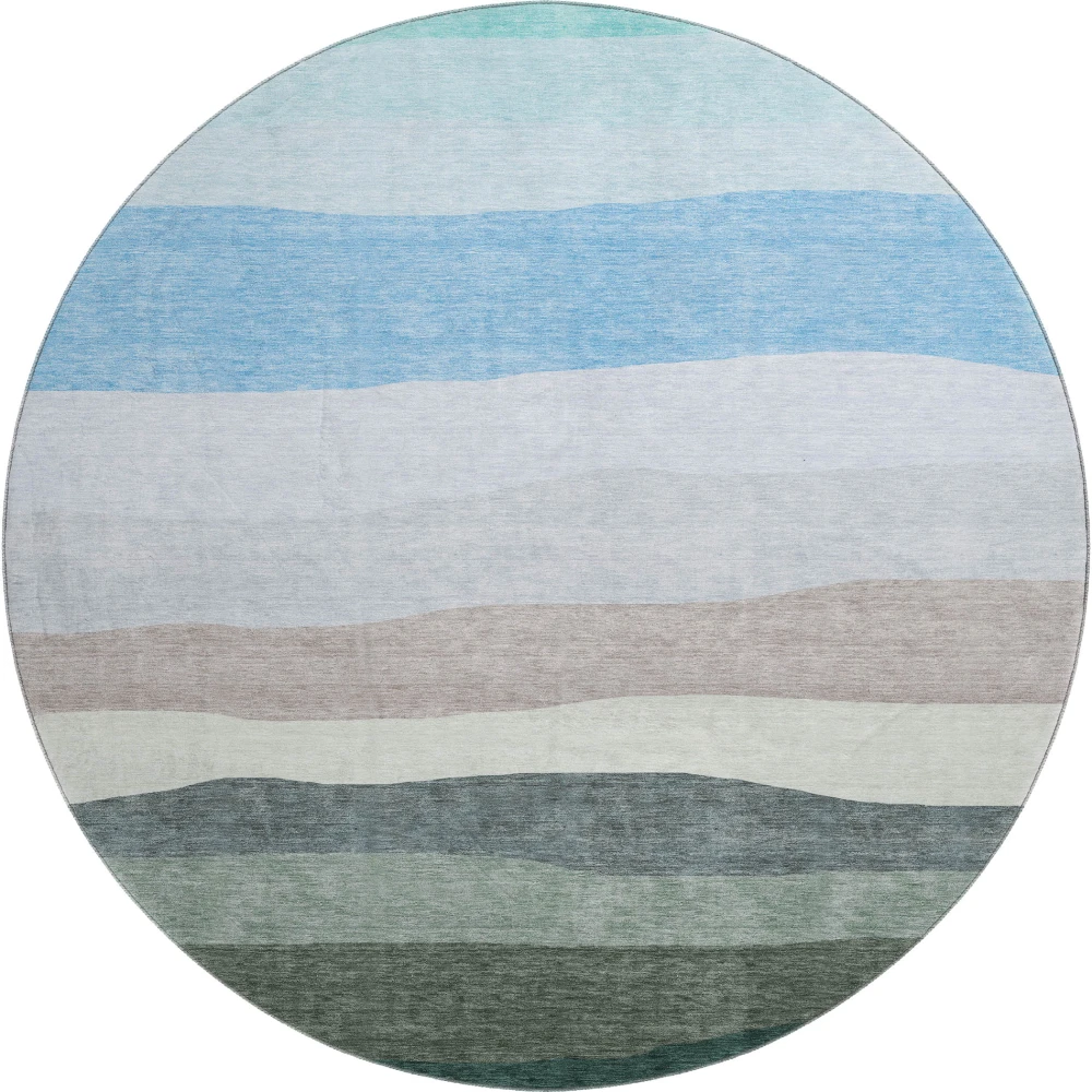 Mayfield AMF2023 Green 8' x 8' Rug