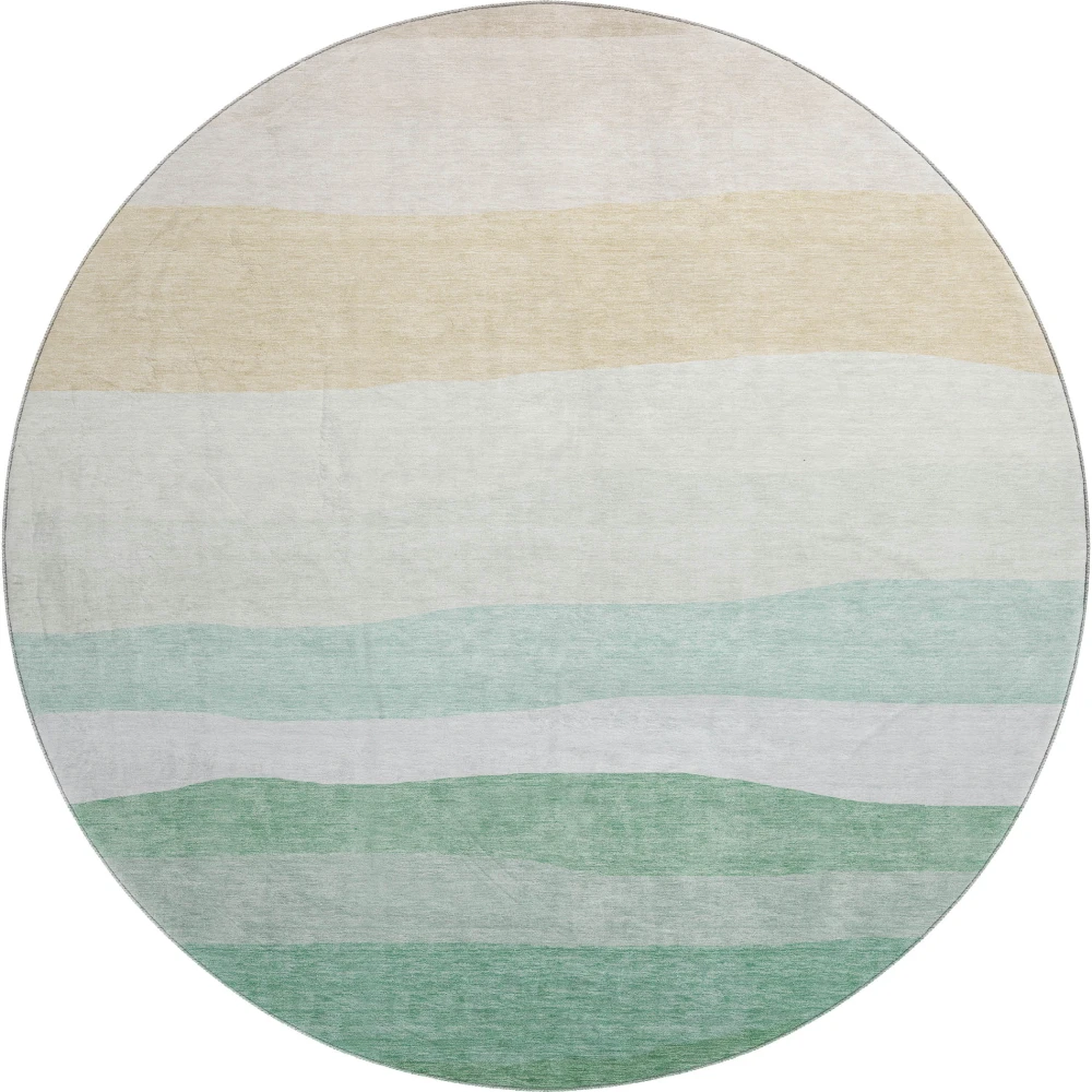 Mayfield AMF2023 Teal 8' x 8' Rug