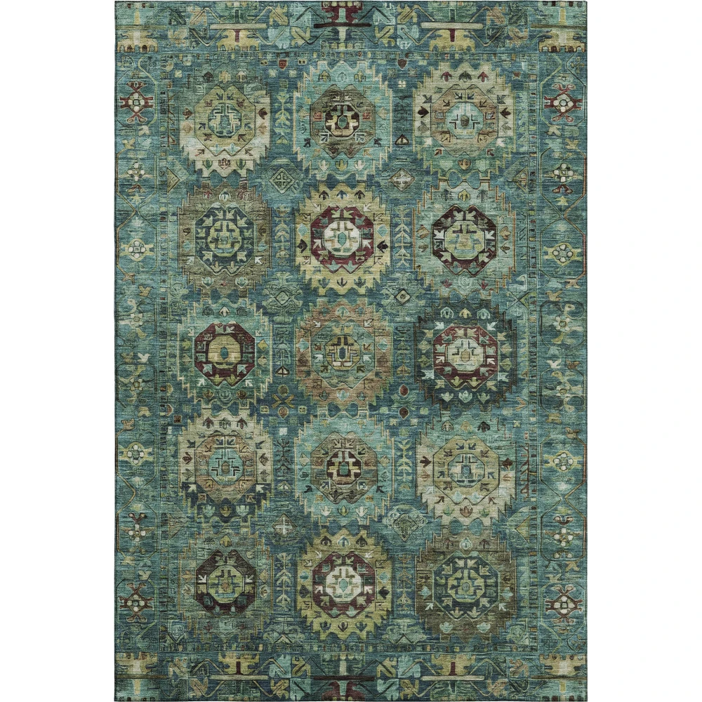 Mayfield AMF2024 Teal 9' x 12' Rug