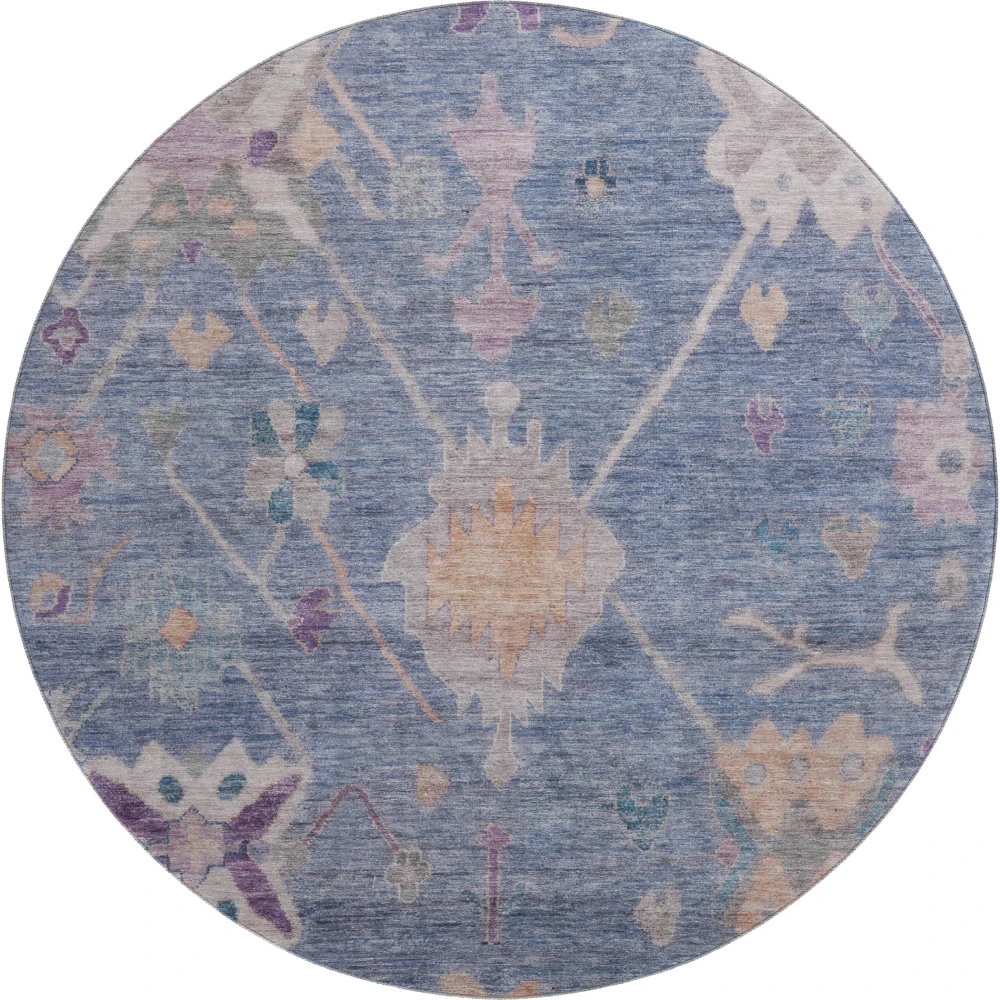 Mayfield AMF2025 Blue 8' x 8' Rug