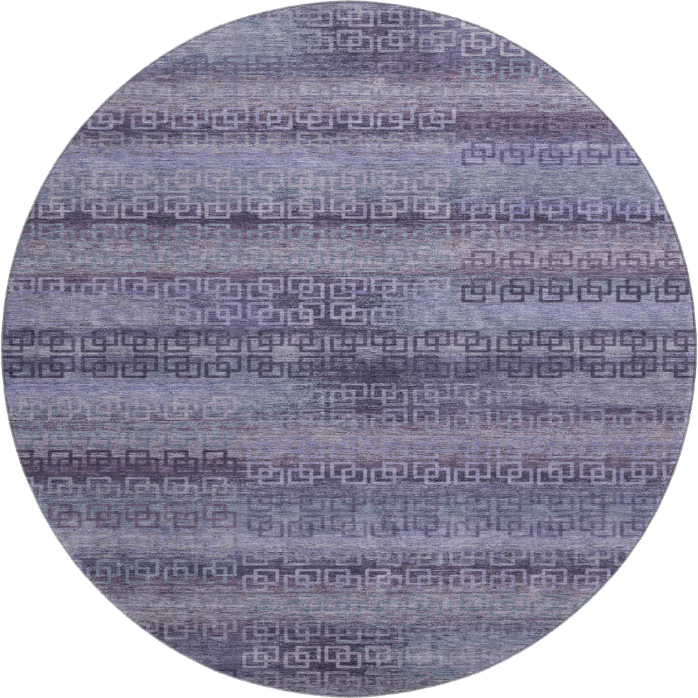Mayfield AMF2029 Plum 8' x 8' Rug
