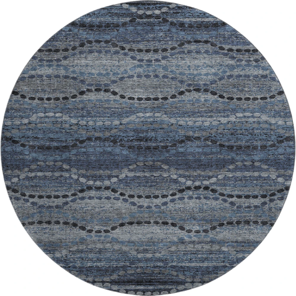 Mayfield AMF2031 Navy 8' x 8' Rug
