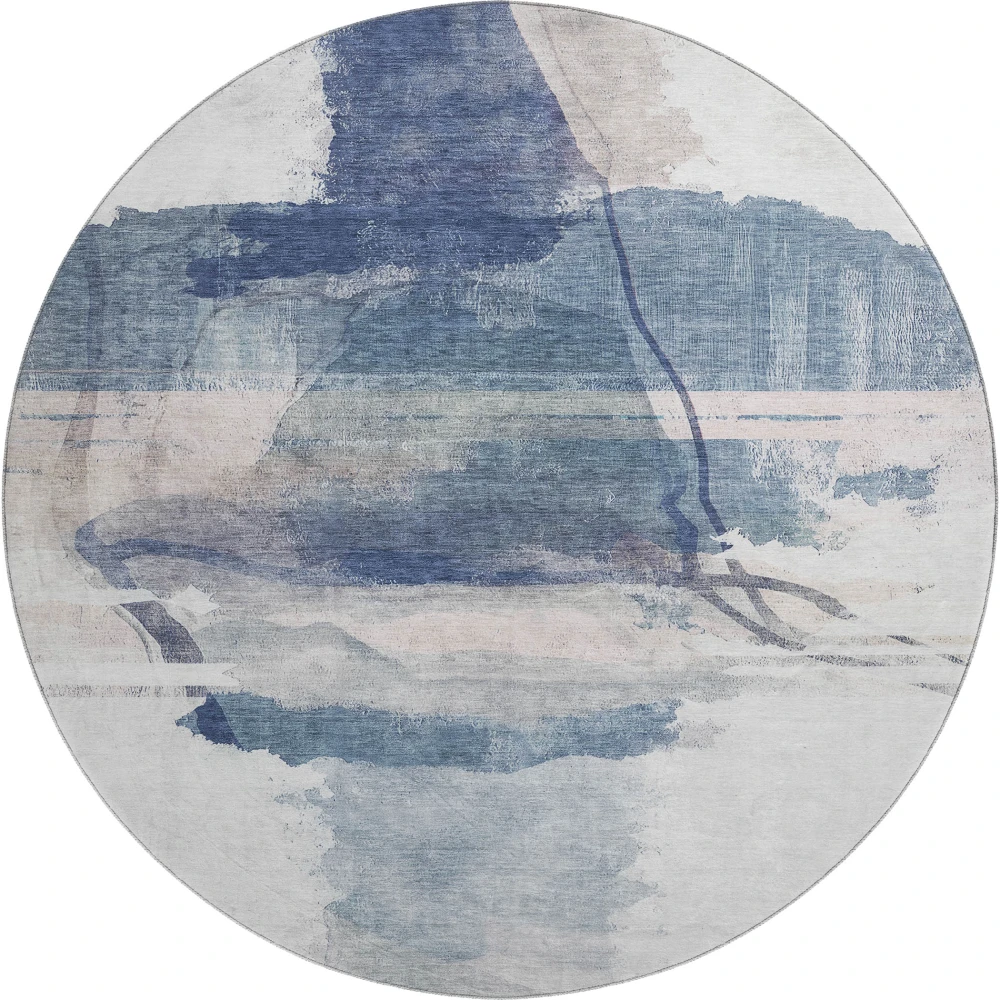 Mayfield AMF2033 Blue 8' x 8' Rug