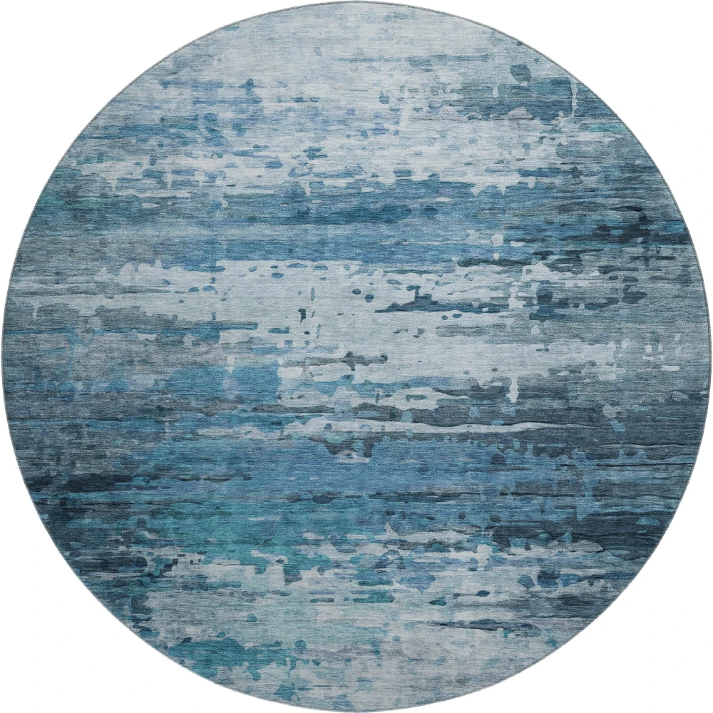 Mayfield AMF2034 Blue 8' x 8' Rug