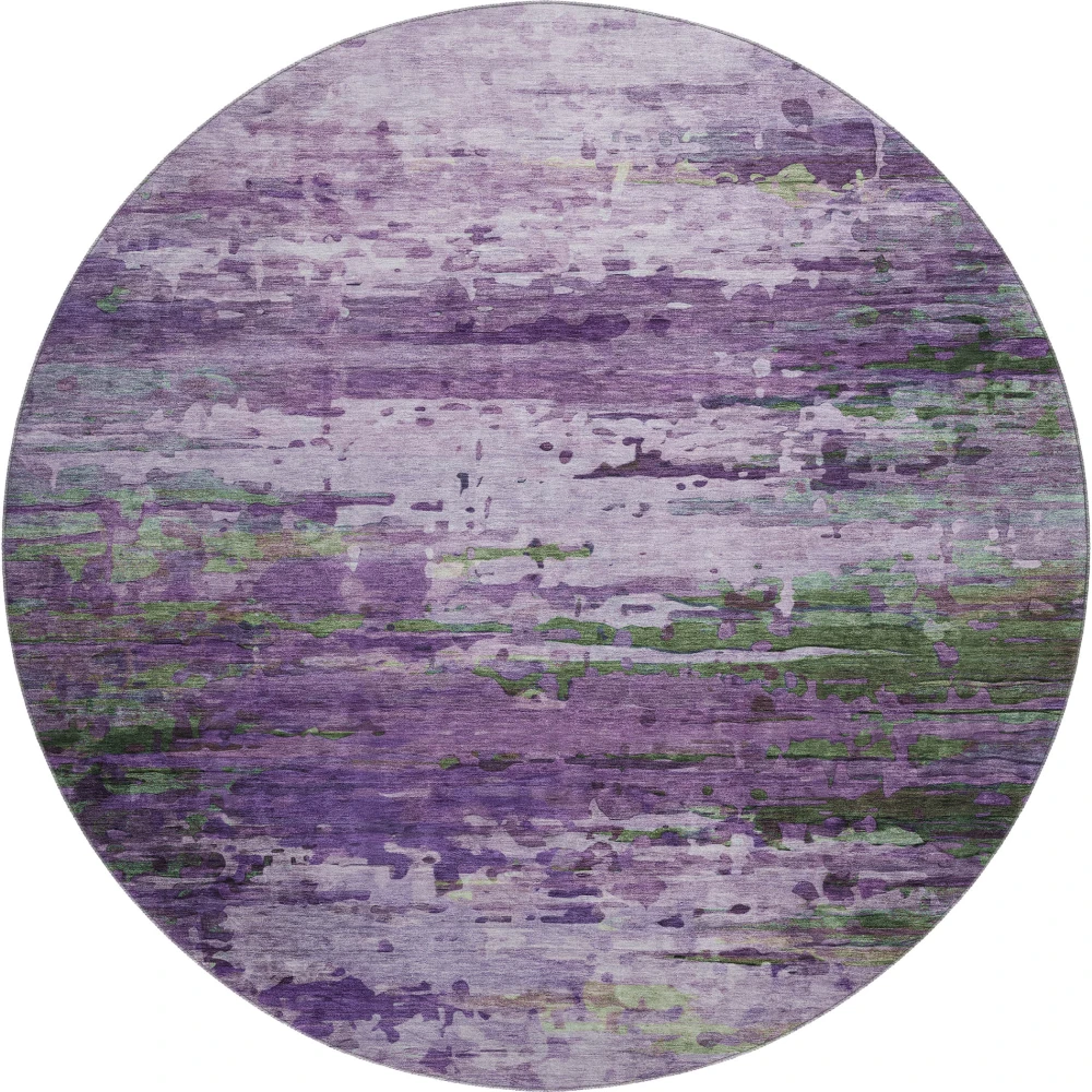 Mayfield AMF2035 Purple 8' x 8' Rug