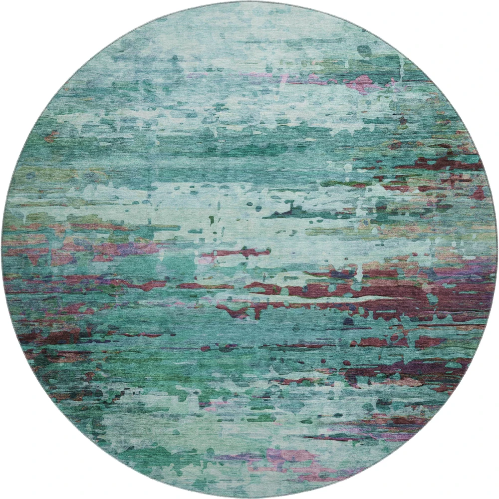 Mayfield AMF2035 Teal 8' x 8' Rug