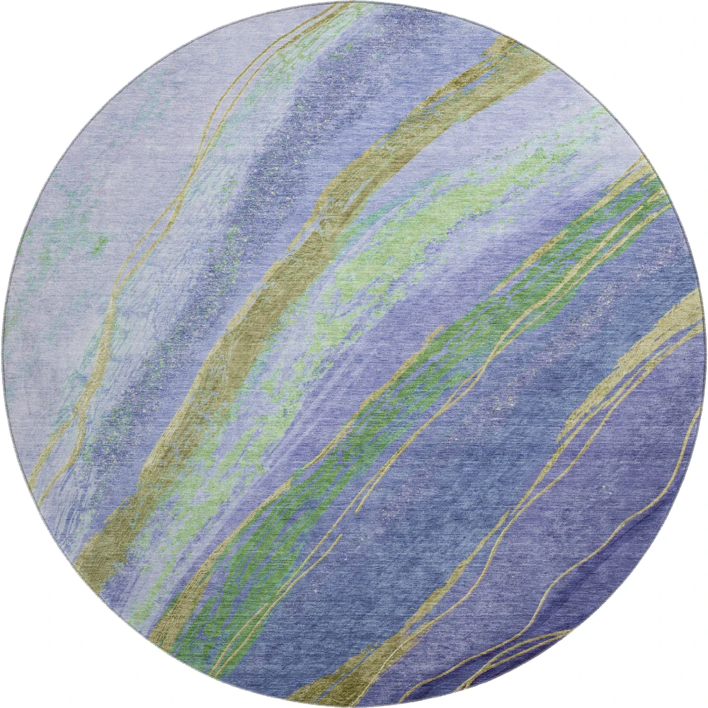 Mayfield AMF2037 Purple 8' x 8' Rug