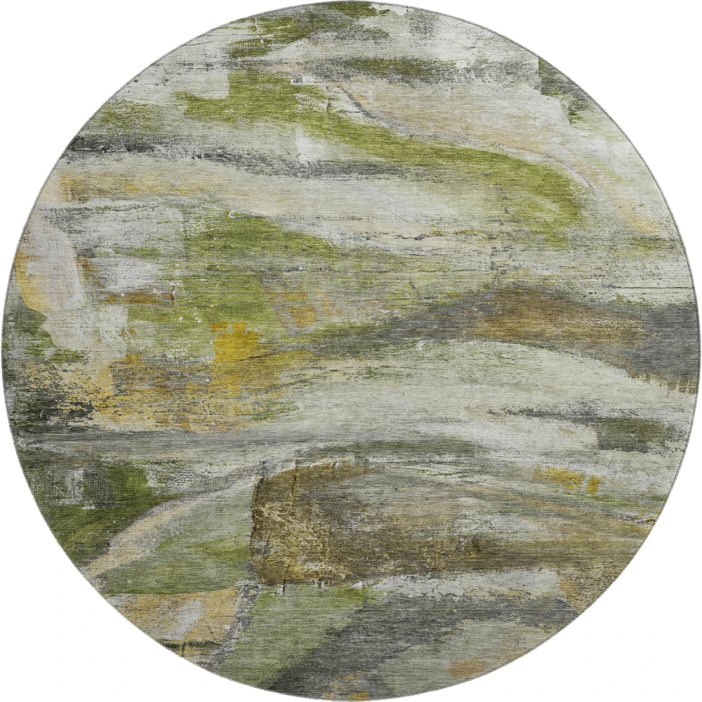Mayfield AMF2039 Olive 8' x 8' Rug