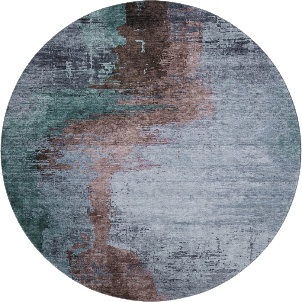Mayfield AMF2041 Blue 8' x 8' Rug