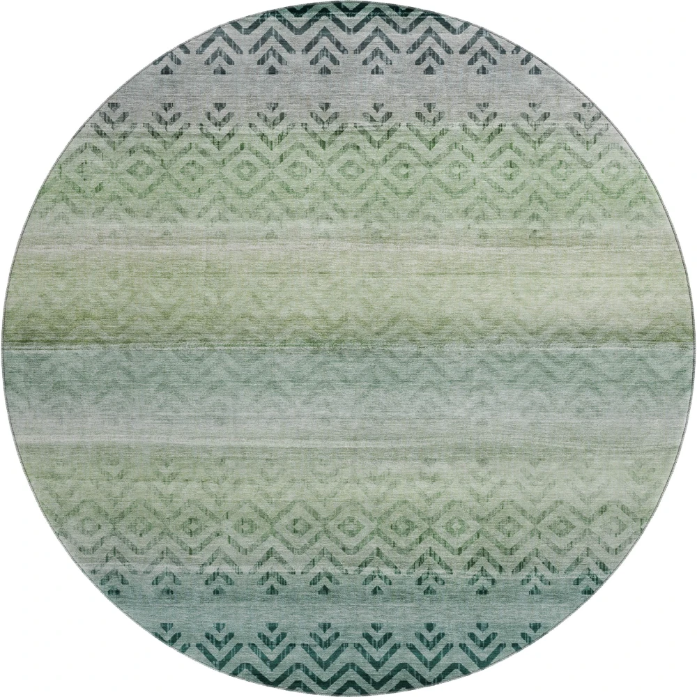 Mayfield AMF2042 Teal 8' x 8' Rug