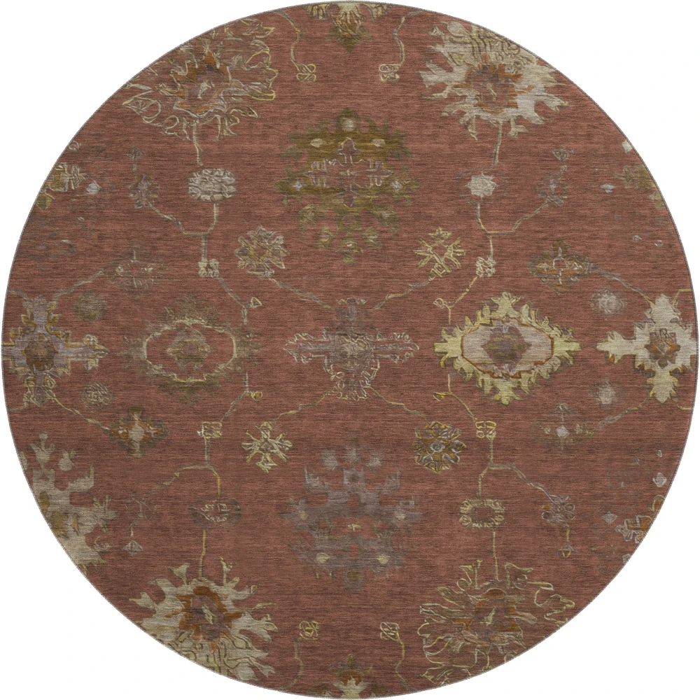 Mayfield AMF2045 Paprika 8' x 8' Rug