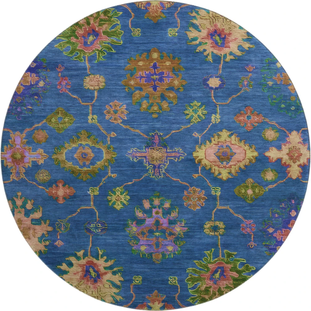 Mayfield AMF2046 Blue 8' x 8' Rug