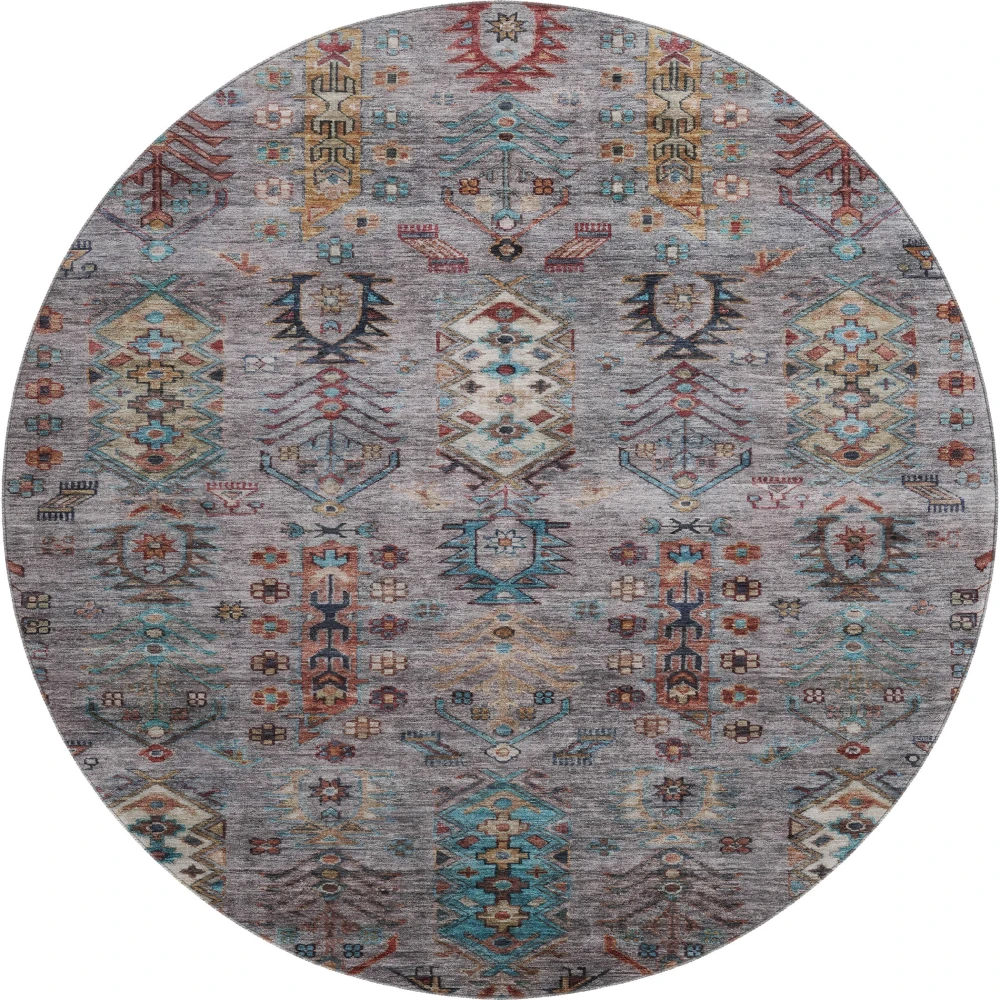 Mayfield AMF2047 Gray 8' x 8' Rug