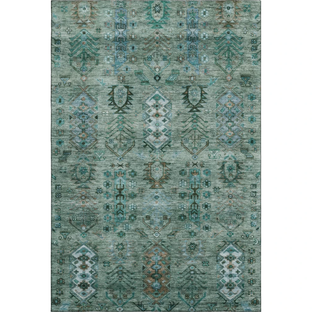 Mayfield AMF2047 Green 3' x 5' Rug