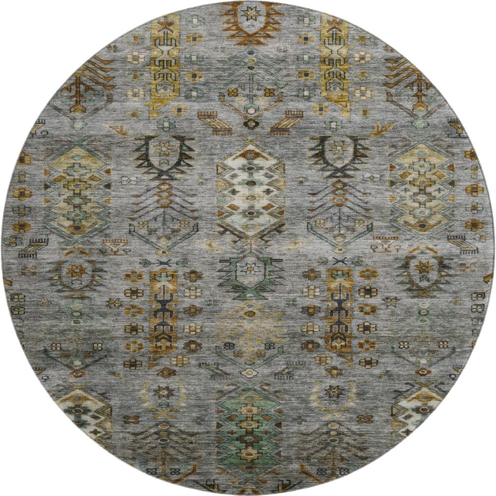 Mayfield AMF2047 Pewter 8' x 8' Rug