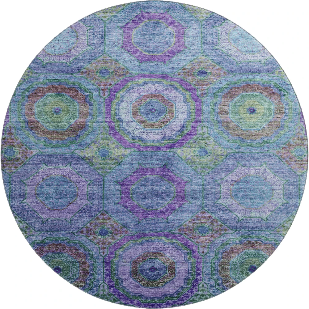 Mayfield AMF2049 Blue 8' x 8' Rug