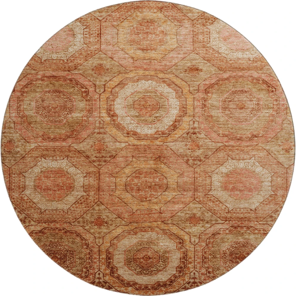 Mayfield AMF2050 Terracotta 8' x 8' Rug